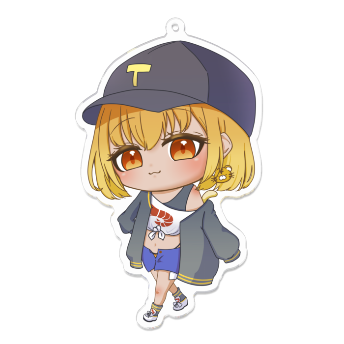 アクリルキーホルダー - 100 x 100 (mm)