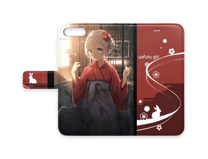 手帳型iPhoneケース - iPhone7 Plus - ストラップ穴 なし