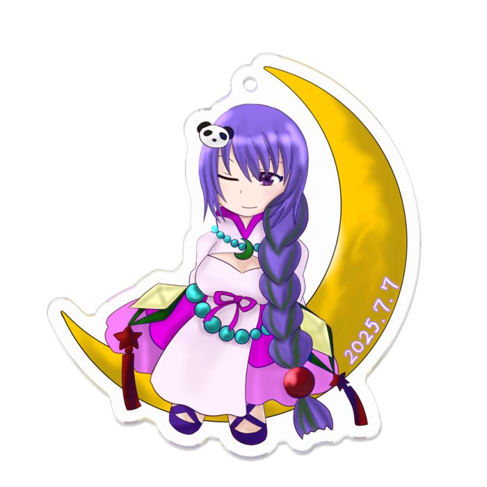 アクリルキーホルダー - 70 x 70 (mm)
