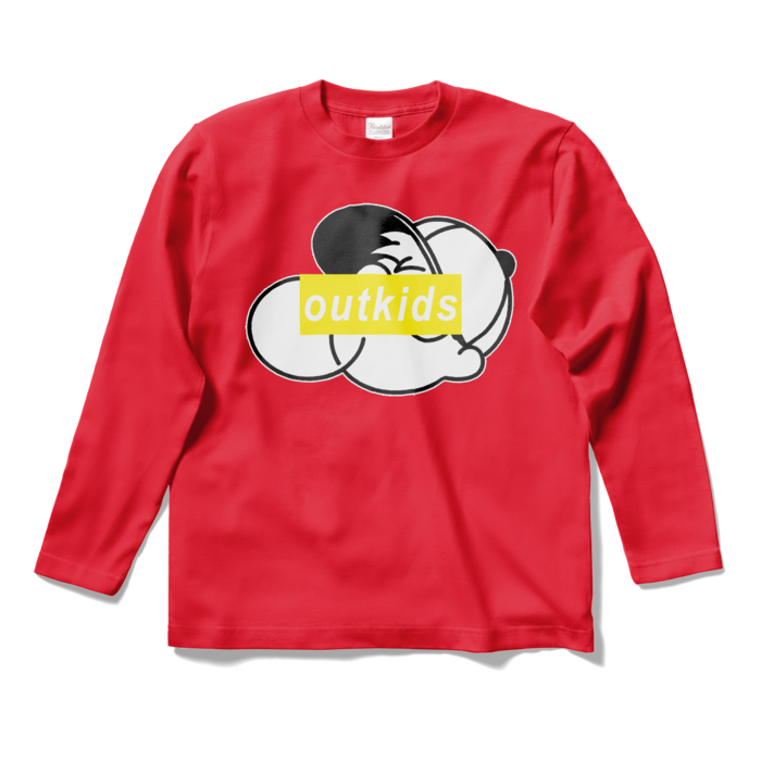 ロングスリーブTシャツ - S - レッド