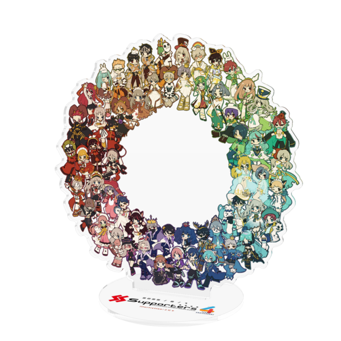 アクリルフィギュア - 160x160mm