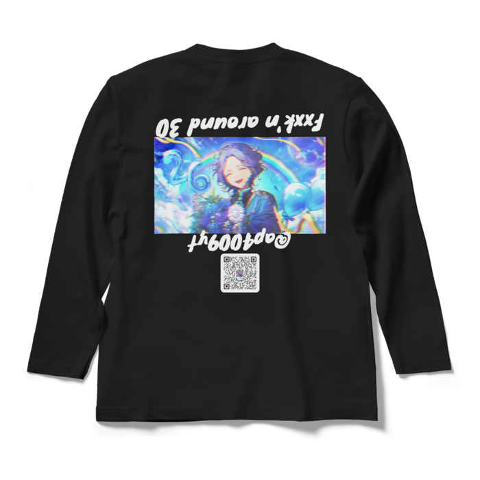 ロングスリーブTシャツ - M - ブラック