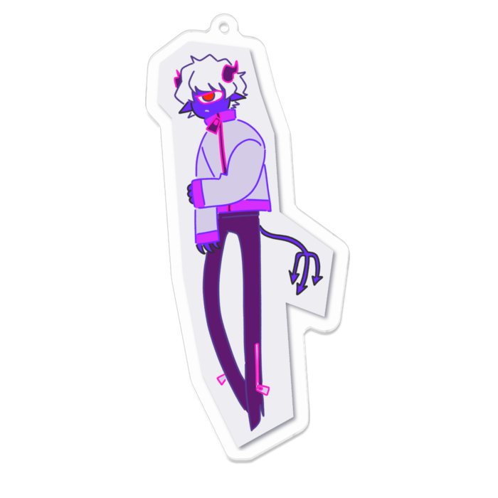 アクリルキーホルダー - 100 x 100 (mm)