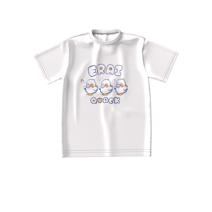 ビッグQUACK Tシャツ - S - 正面