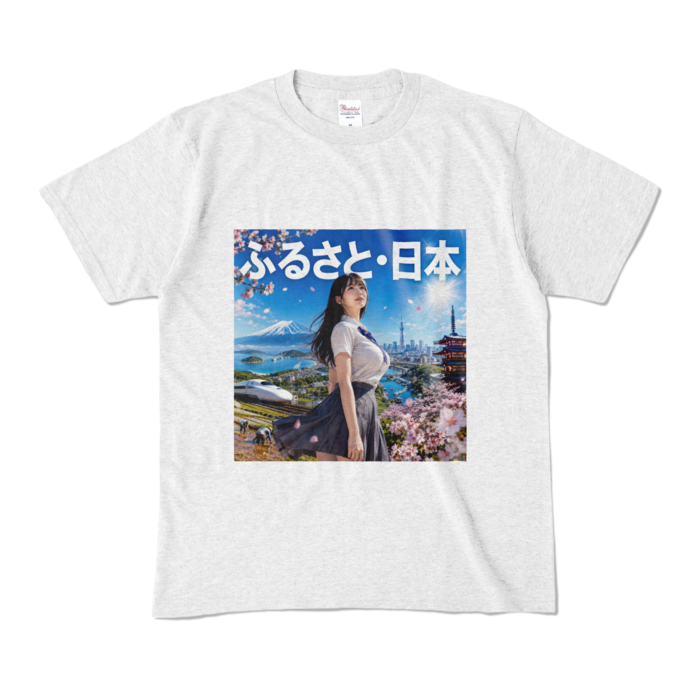 カラーTシャツ - M - アッシュ （淡色）