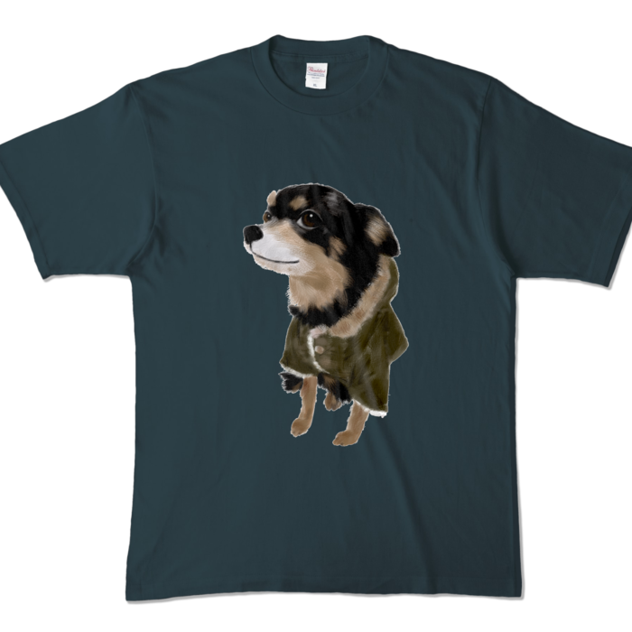 カラーTシャツ - XL - デニム (濃色)