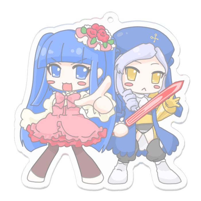 アクリルキーホルダー - 70 x 70 (mm)