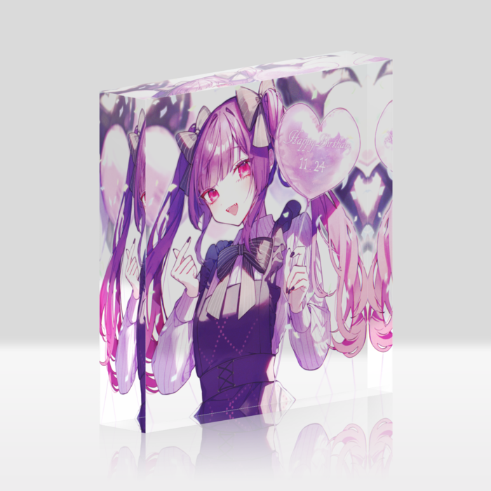 アクリルブロック - 100x100mm