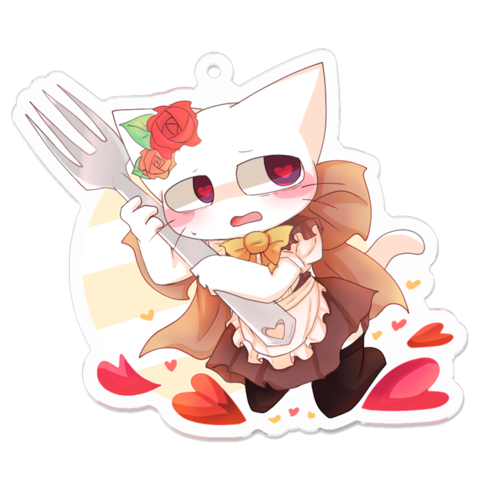 アクリルキーホルダー - 70 x 70 (mm)