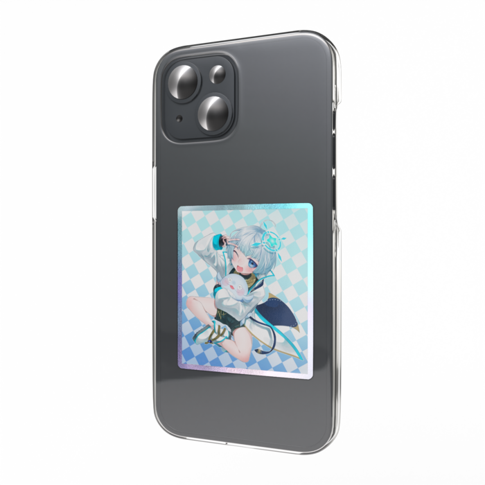 オーロラスマホステッカー - 縦