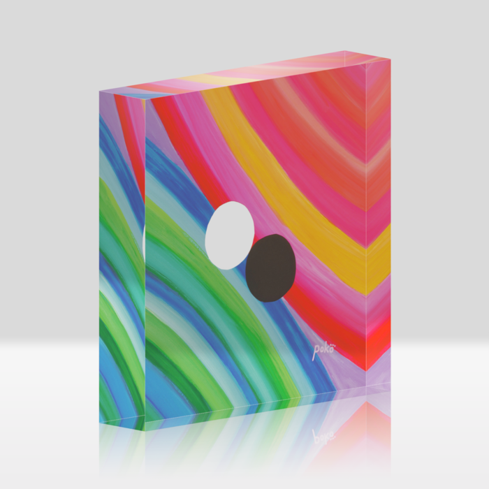 アクリルブロック - 100x100mm
