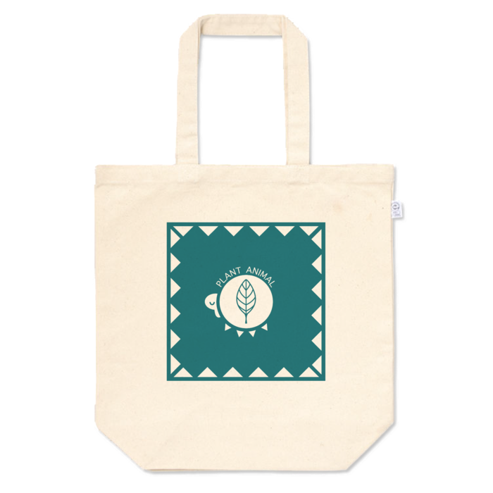 トートバッグ - M - ブルーグリーン