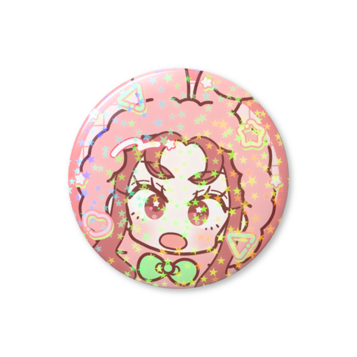 ホログラム缶バッジ - 56mm