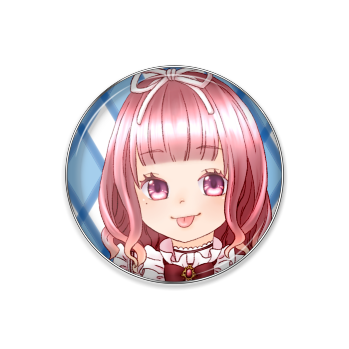 ピンバッジ - 丸形25mm