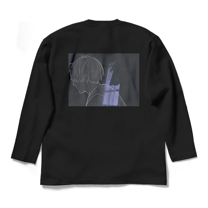 ロングスリーブTシャツ - L - ブラック
