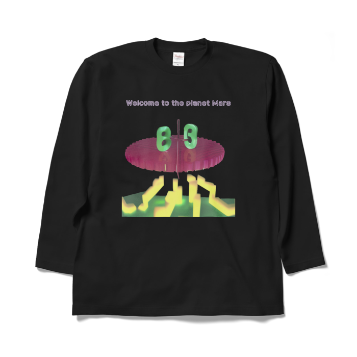 ロングスリーブTシャツ - XL - ブラック