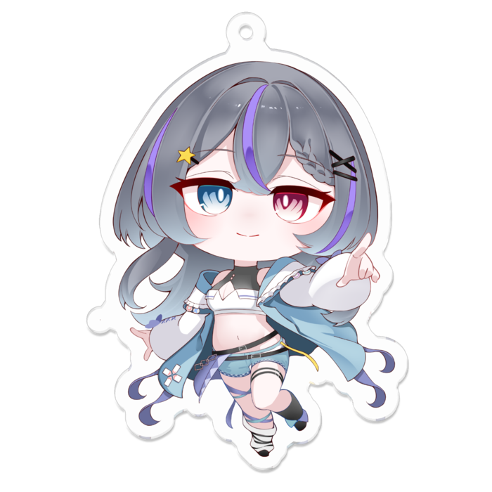 アクリルキーホルダー - 70 x 70 (mm)