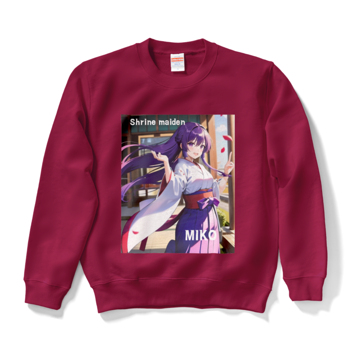 スウェット - S - バーガンディ