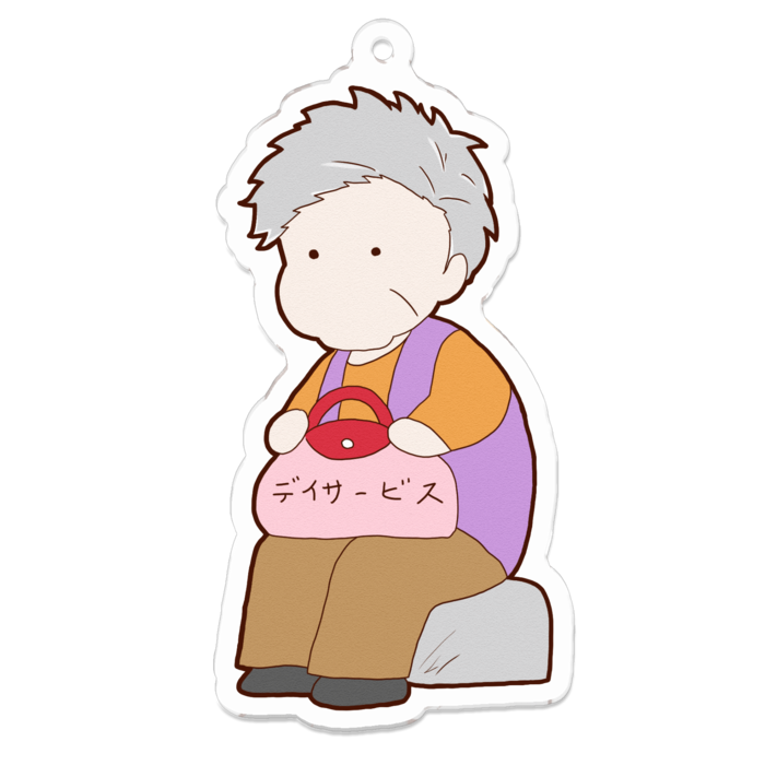 アクリルキーホルダー - 70 x 70 (mm)