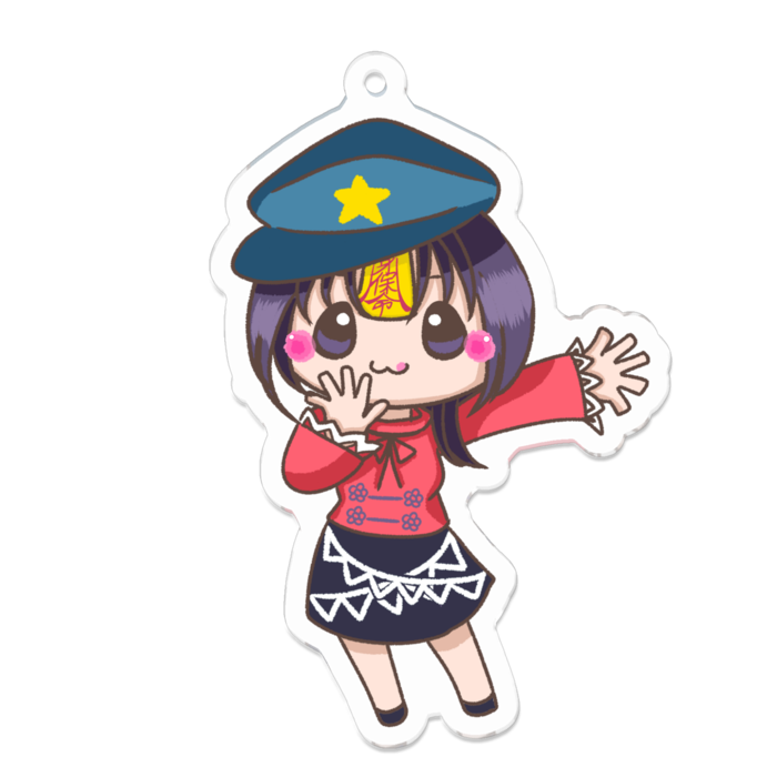 アクリルキーホルダー - 70 x 70 (mm)