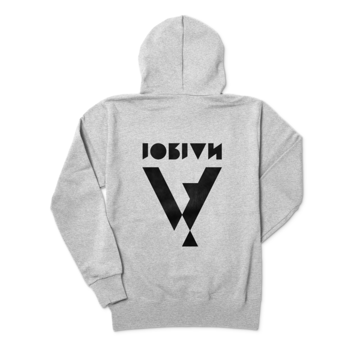 ジップパーカー - M - 杢グレー