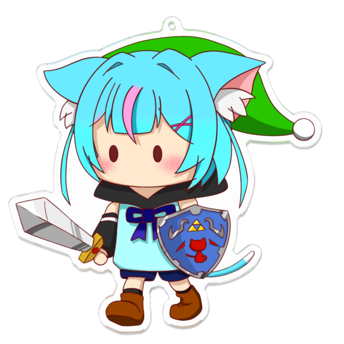 アクリルキーホルダー - 100 x 100 (mm)