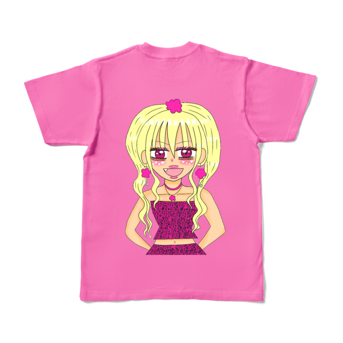 カラーTシャツ - S - ピンク (濃色)