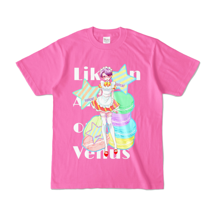 カラーTシャツ - S - ピンク (濃色)