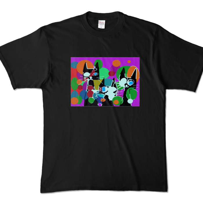 カラーTシャツ - XL - ブラック （濃色）