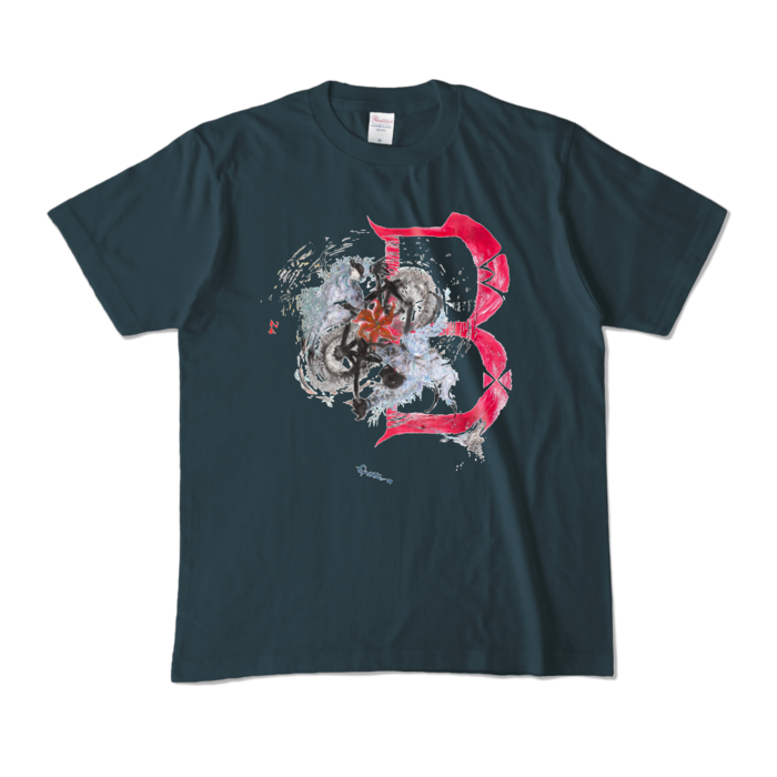 カラーTシャツ - M - デニム (濃色)