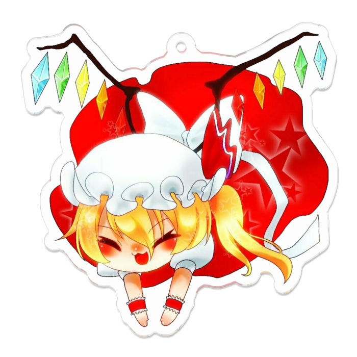 アクリルキーホルダー - 70 x 70 (mm)