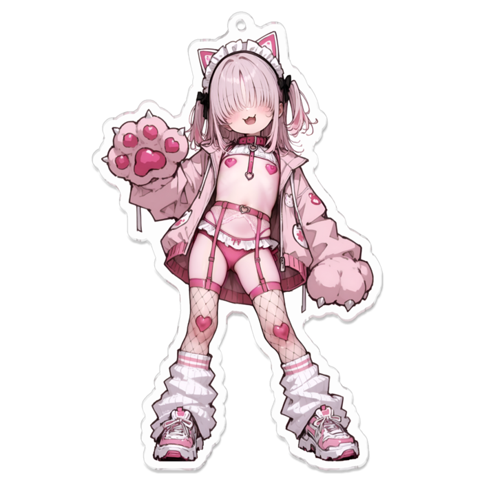 アクリルキーホルダー - 100 x 100 (mm)