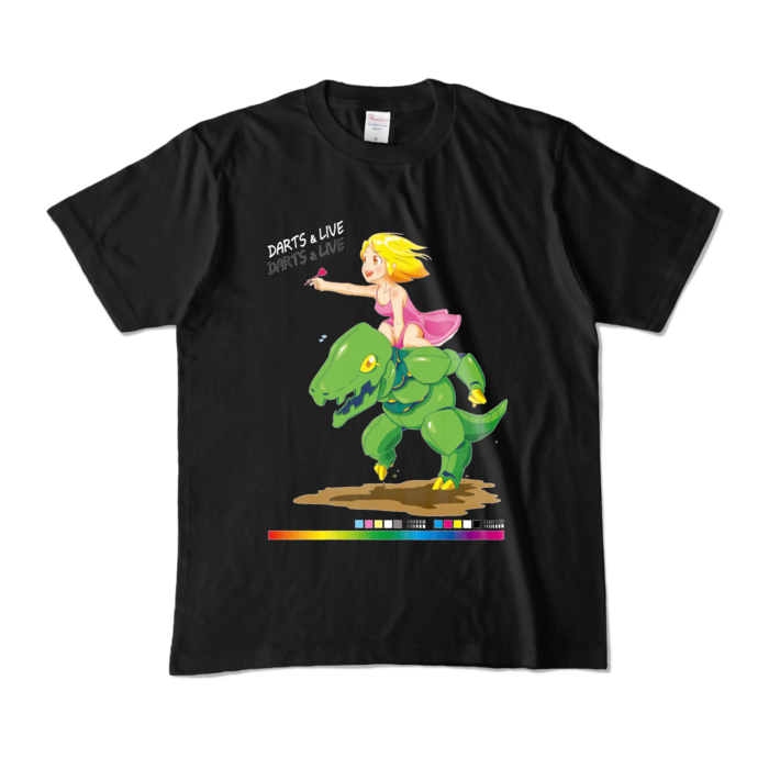カラーTシャツ - M - ブラック (濃色)