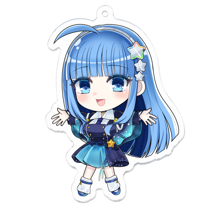 アクリルキーホルダー - 70 x 70 (mm)