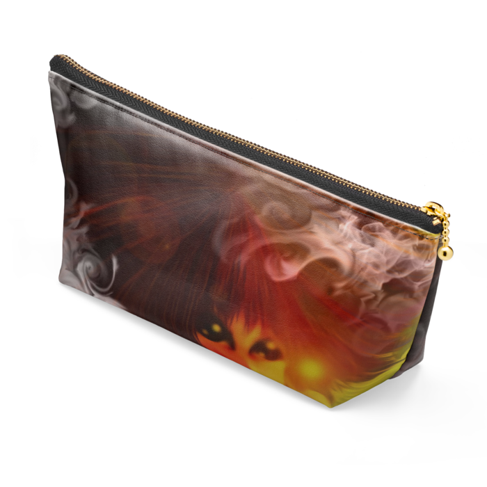 ポーチ - 長さ21.5cm / 高さ10cm - ブラック