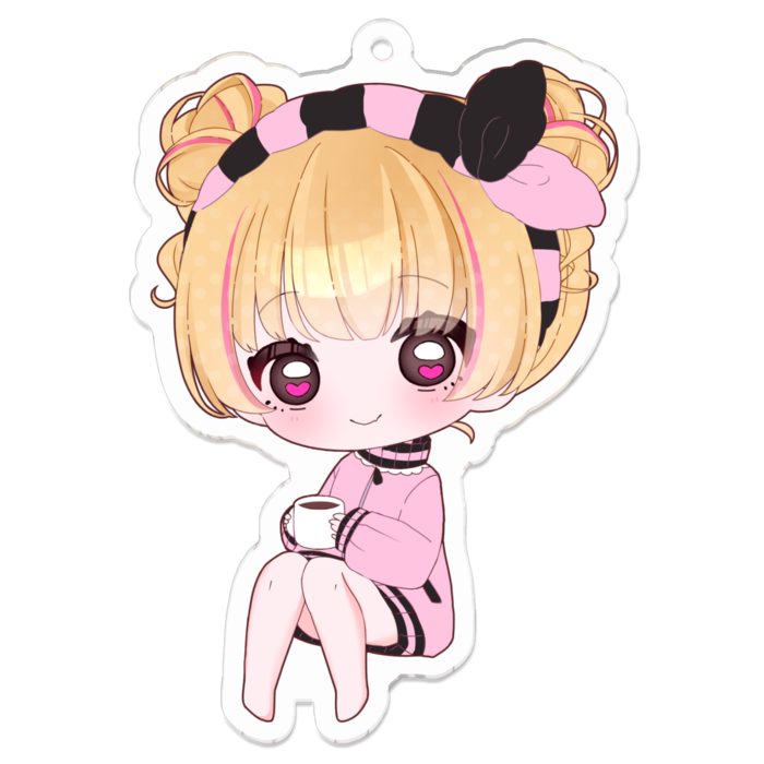 アクリルキーホルダー - 70 x 70 (mm)
