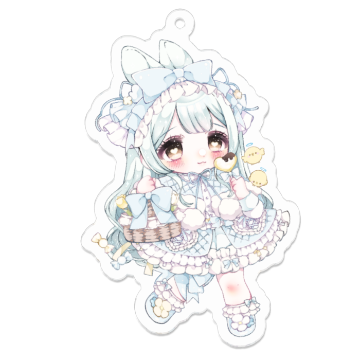 アクリルキーホルダー - 70 x 70 (mm)