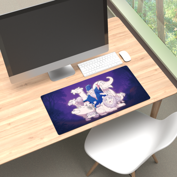 プレイマット - 600 × 300mm