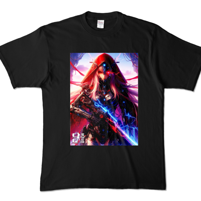 カラーTシャツ - XL - ブラック (濃色)