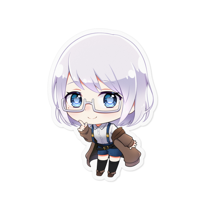 ステッカー - 100 x 100 (mm)