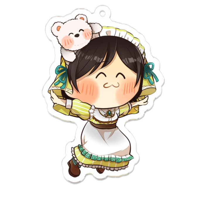 アクリルキーホルダー - 70 x 70 (mm)