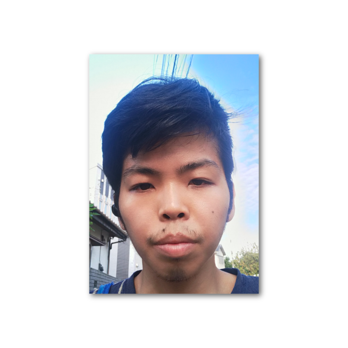 フォト風カード - 縦 - 両面