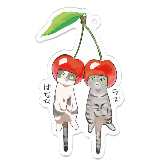 アクリルキーホルダー - 70 x 70 (mm)