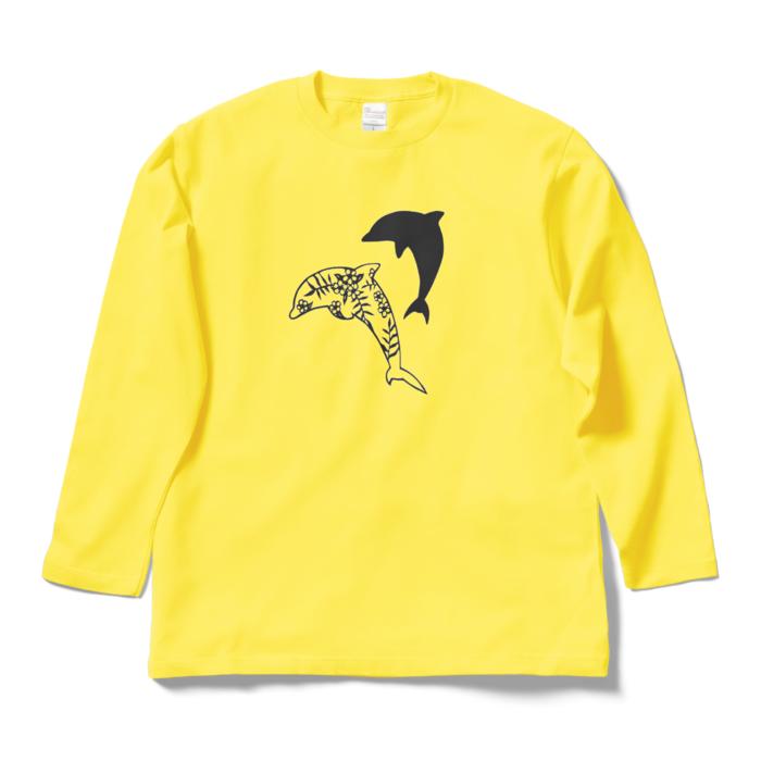 ロングスリーブTシャツ - L - イエロー