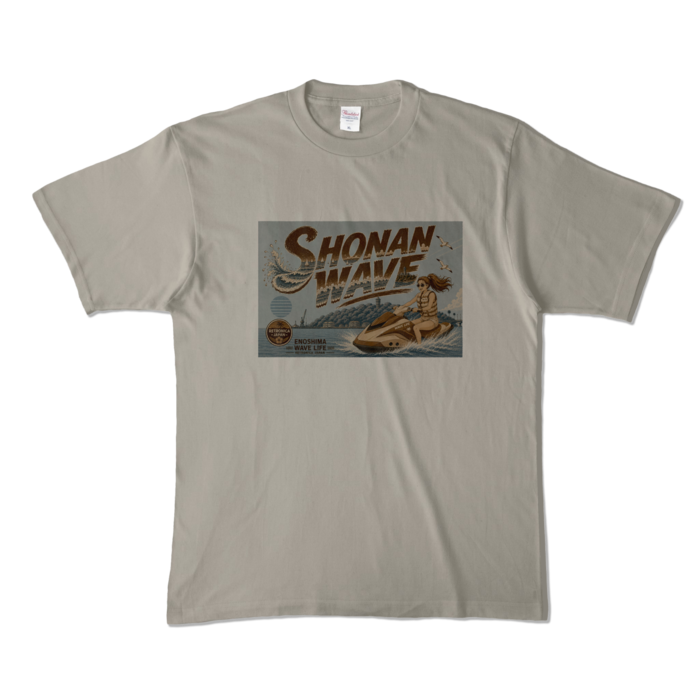 カラーTシャツ - XL - シルバーグレー (淡色)