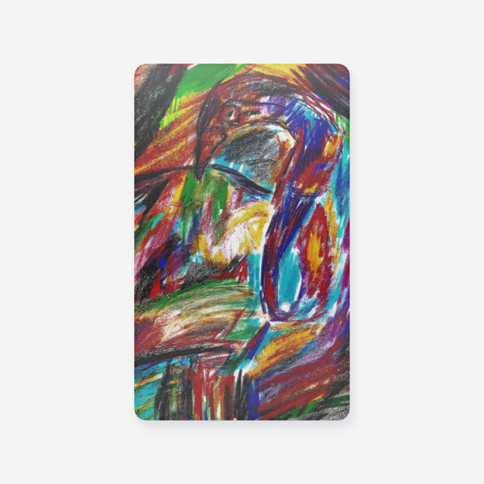 クリアカード - 名刺(55 × 91mm)