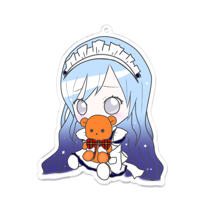 アクリルキーホルダー - 100 x 100 (mm)