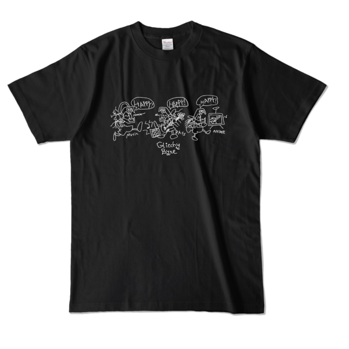 Glitchy Byte -4gboys- L - Black