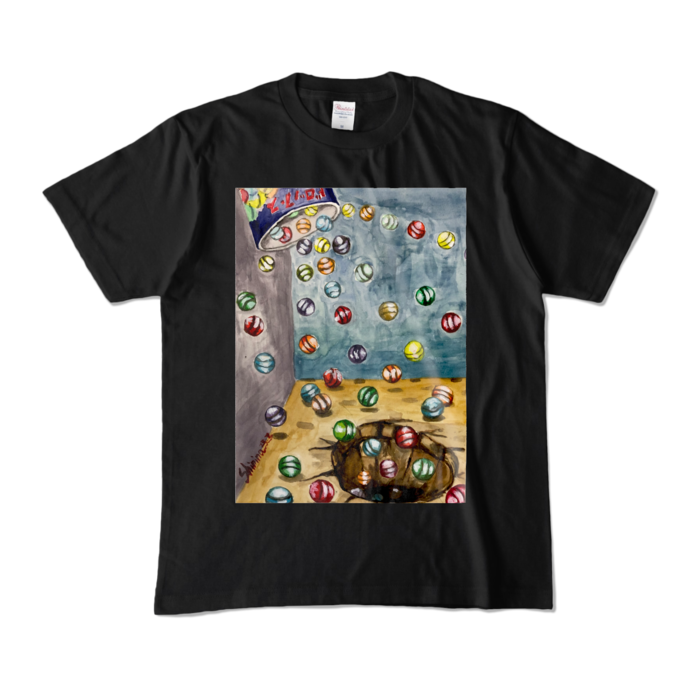 カラーTシャツ - M - ブラック (濃色)