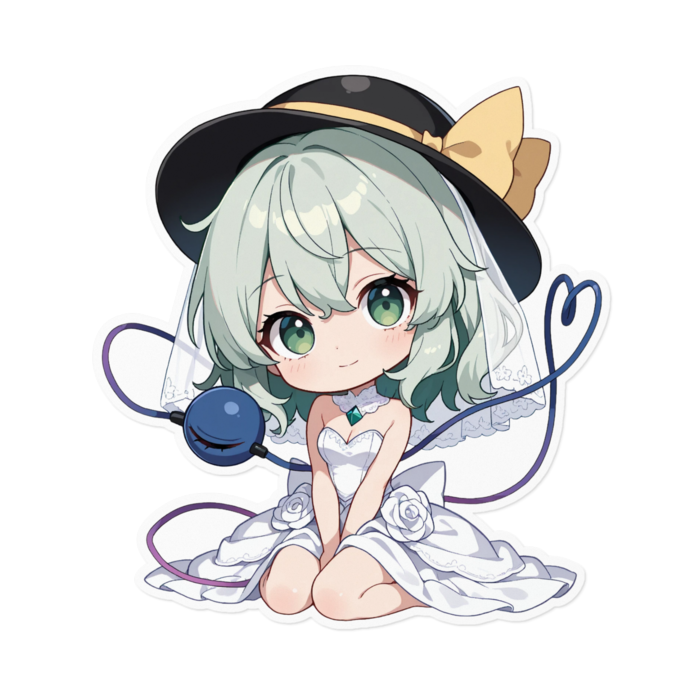 ステッカー - 160 x 160 (mm)(キャラのみ)